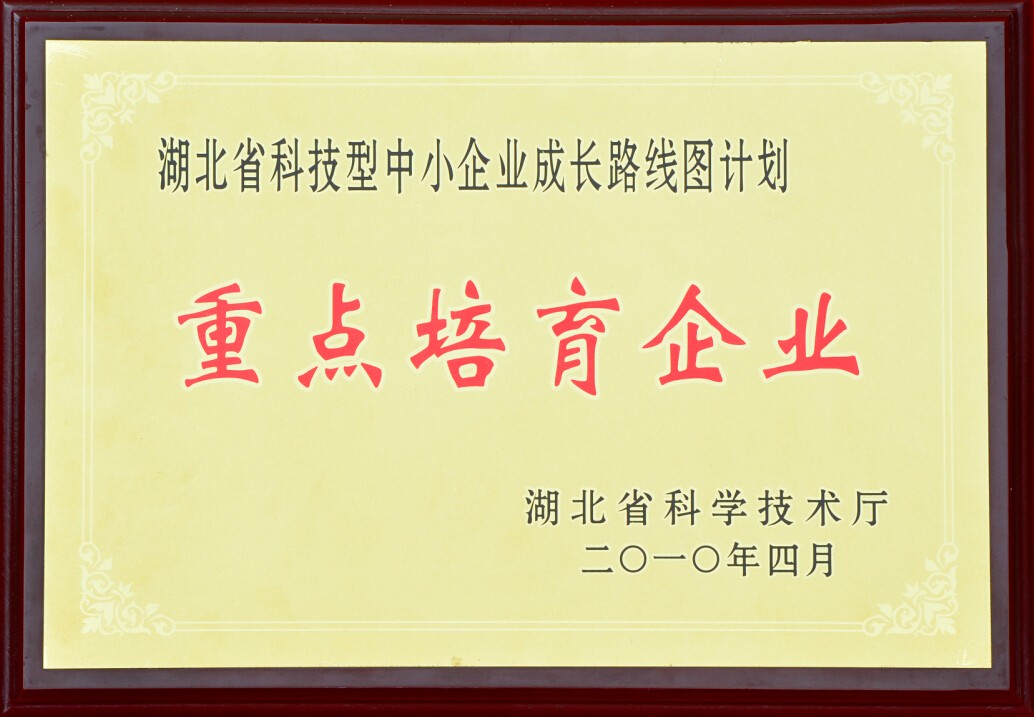 湖北省重点培育企业
